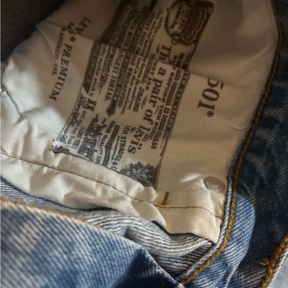Levi’s Premium 501 jeans “Totaly Ok”30wx32L new!! - Picture 15 of 15